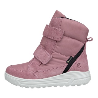 Ecco zimowe buty Urban Snowboarder Mid GTX (skóra zamszowa, wodoodporne) różowe dziewczęce