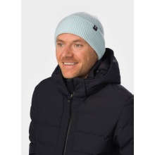 Czapka Eisbär (Beanie) Salma 2.0 - Merinomix, struktura prążkowana - jasnoniebieska - 1 sztuka