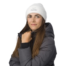 Czapka zimowa Eisbär (beanie) Mana - Miękka tekstura - Damska biała - 1 sztuka