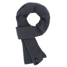 Eisbär Szal Larell Scarf RL (Merinomix) antracytowy 174cm x 24cm - 1 sztuka