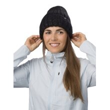 Czapka zimowa Eisbär (beanie) Alea - gruba struktura rib - damska czarna - 1 sztuka