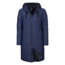 Elkline Zimowy płaszcz pikowany Comfort (ciepło wypełniony, wygodny) granatowy Damski