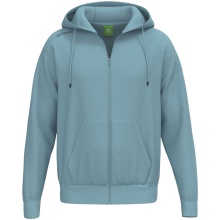 Erima bluza z kapturem TS Hoodie Full Zip (materiał mieszany) niebieska męska