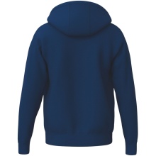 Erima bluza z kapturem TS Hoodie Full Zip (materiał mieszany) granatowa męska
