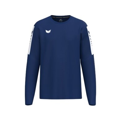 Erima Pulower Intro Sweatshirt (wytrzymały materiał funkcjonalny) granatowy męski