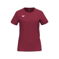 Koszulka sportowa Erima Intro Function (100% recyklingowy poliester, lekka, szybko schnąca) bordowa damska