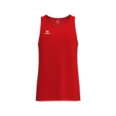 Erima Sportowy Tank Top T&F Wings Singlet (lekki, szybko schnący) czerwony męski