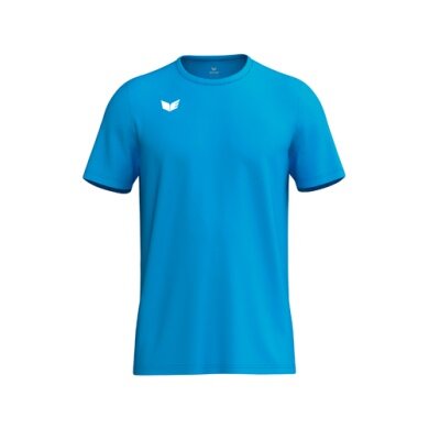 Erima Sportowa koszulka T-shirt Intro Function (100% recyklingowy poliester, lekka, szybko schnąca) curacaoblau dla chłopców