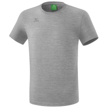 Erima T-shirt sportowy Teamsport (100% bawełna, oddychający) szary męski
