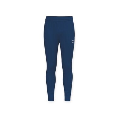 Spodnie treningowe Erima Liga Star (100% poliester) długie granatowe męskie