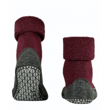 Falke Kapcie Cosyshoe (miękka wełna merino) bordowy Damskie/Męskie