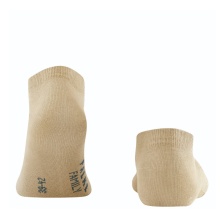 Falke Skarpetki Dziennie Family Sneaker beż Mężczyźni - 1 Para