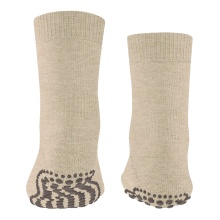 Falke Kapcie Catspads (ocieplająca wełna merino) piaskowy brąz Dzieci