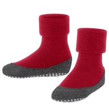 Falke Kapcie Cosyshoe Minis (lekkie, ocieplające wełna merino) czerwone Dzieci