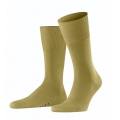 Falke Skarpetki dzienne Airport (regulujące klimat, przyjazne dla skóry) oliwkowo/żółte męskie - 1 para