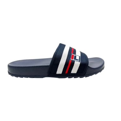 Fila klapki kąpielowe Heritage Slides granatowe