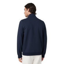 Fila kurtka sportowa Brera (bluza z zamkiem) - czarna w paski dla mężczyzn