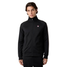 Fila kurtka sportowa Biella (bluza z zamkiem) Full Zip - czarna męska