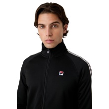 Fila kurtka sportowa Biella (bluza z zamkiem) Full Zip - czarna męska