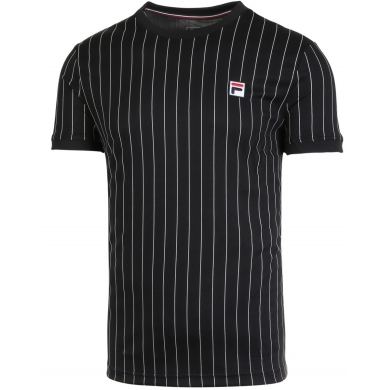 Fila T-shirt tenisowy Stripes czarny męski