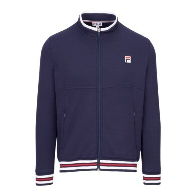 Fila kurtka sportowa Aron Classic Retrolook granatowa męska