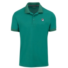 Fila Tennis Polo Hermano (100% rec. poliester, klasyczny wygląd) zielony męski