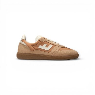 Sneaker Burela Slim Flamingos Life - siennabrązowy