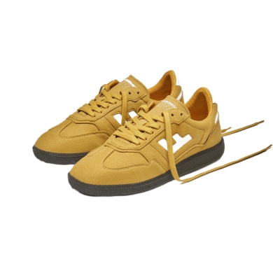 Sneaker Burela Slim Flamingos Life - żółty