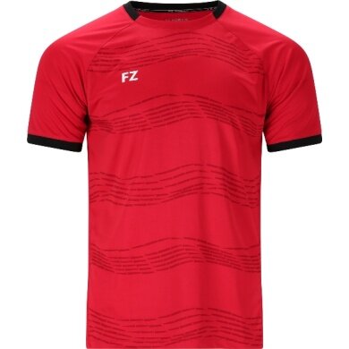 Koszulka sportowa Forza FZ CL2502 S/S Tee (100% poliester) czerwona męska