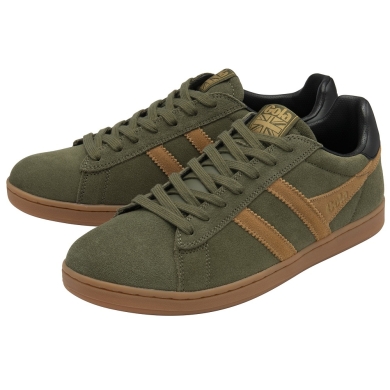 Sneaker Gola Equipe II z zamszu i skóry 2025 khaki/zielony/brązowy/czarny męski