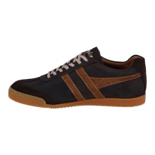 Gola Sneaker Harrier Suede-Leder Knightsbridge - Wyprodukowano w Anglii - brązowy/tan męski
