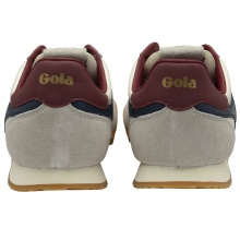 Sneaker Gola Europa skórzany 2025 offwhite/navy/dark red męski