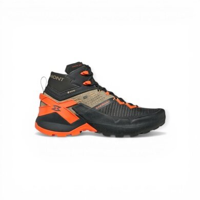 Buty trekkingowe Garmont 9.81 Onyx Mid GTX (podejście, wodoodporne) czarne/pomarańczowe/beżowe męskie