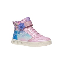 Geox sneakers Skylin Elsa Disney Frozen - różowe dziewczęce