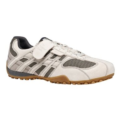 Geox Sneaker Snake Original A (skóra zamszowa/synteza) 2026 jasnoszary/piaskowy mężczyźni