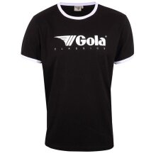 Gola T-shirt Freizeit Logo Classics Print Ringer (Bawełna) czarny Mężczyźni