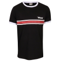 Gola T-shirt Freizeit Stripe Logo (100% bawełna) czarny męski