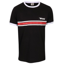 Gola T-shirt Freizeit Stripe Logo (100% bawełna) czarny męski