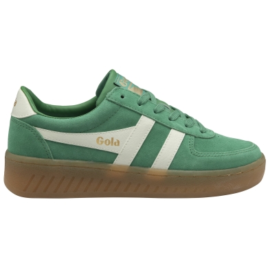 Sneaker Gola Grandslam z zamszu 2026 jadeitowo zielony/offwhite damskie