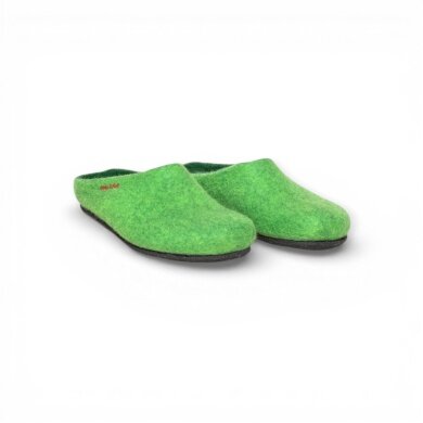 Gottstein Kapcie Magicfelt 709 (100% wełna) jasna zieleń (rozmiar 36-42)