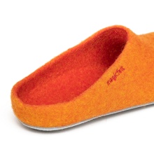Gottstein Kapcie Magicfelt 701 (100% Wełna) pomarańczowe (Rozmiar 36-42)