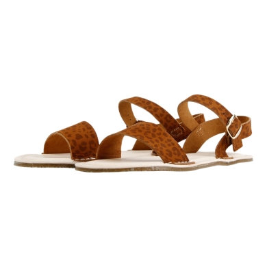 Grand Step Shoes Sandały Fira Barfoot Nubuk skóra brązowe Damskie
