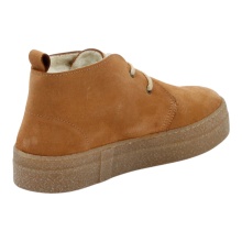 Grand Step Shoes zimowe buty Safari Winter Suede Bootie - brązowe damskie