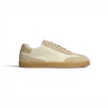 Groundies Minimalne Sneakersy Panama Soft (Zero Drop, szeroka cholewka) beżowo/kremowe dla kobiet