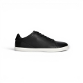 Groundies Minimalne Sneakersy Zero (Skóra Nappa, Zero Drop) czarne Damskie