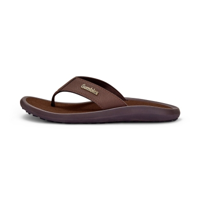 Gumbies klapki Noosa Flip Flops brązowe