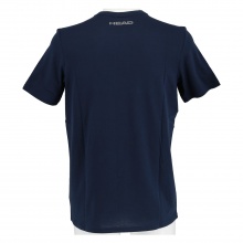 Head T-shirt tenisowy Club Carl niebiesko/czerwony męski