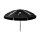 Head Parasol Sun Umbrella - czarny