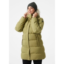 Helly Hansen Zimowy Puchowy Płaszcz Blossom Puffy (ciepły, wodoodporny) szałwiowy dla kobiet