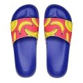 Skarpetki Happy Socks klapki Banana Slider ciemnoniebieskie/czerwone/żółte - 1 para